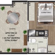 On Matilde - Tipo 12 (29,90M²)
