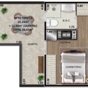 On Matilde - Tipo 13 (26,65M²)